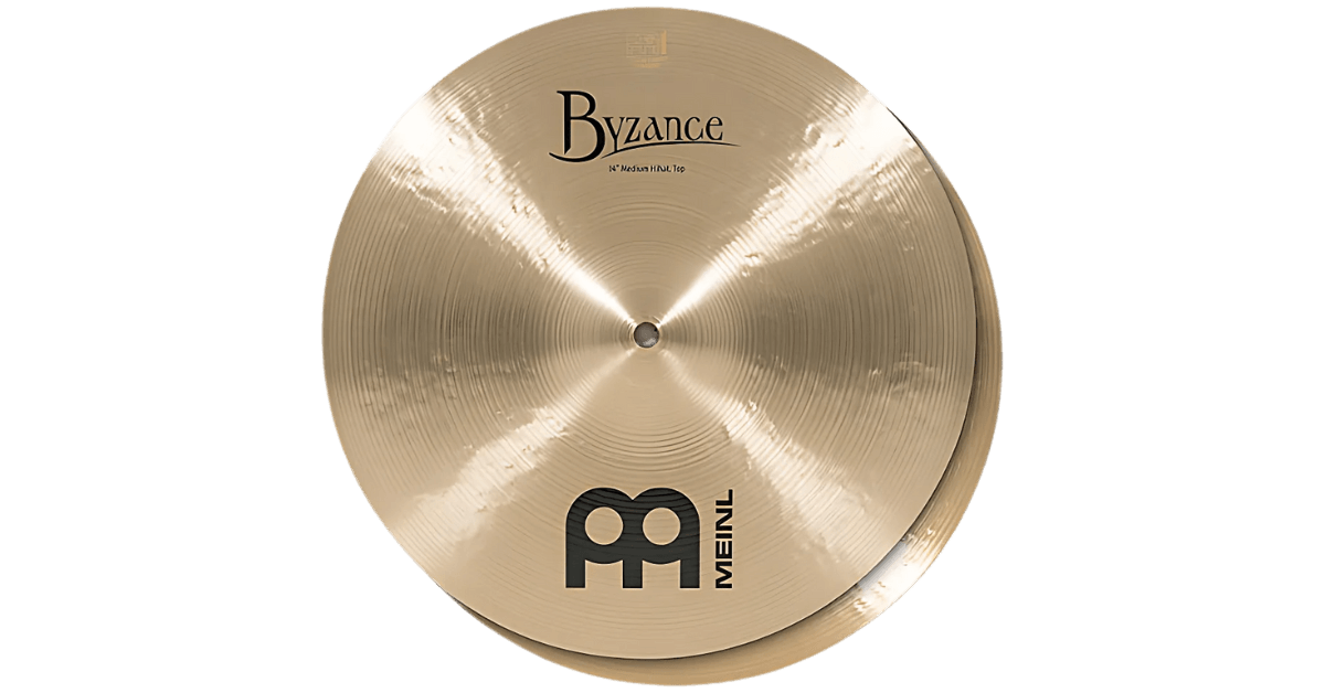 Pair of cymbals on a drum set create intense vibrant grooves Meinl