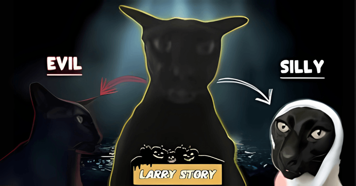 evil larry funny: Wickedly Hilarious Cat Meme evil larry funny