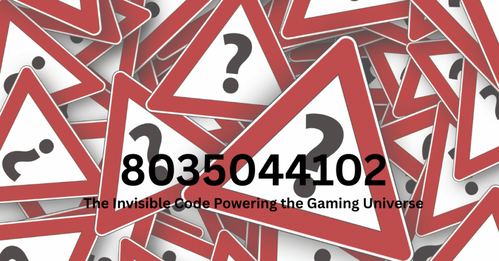 8035044102: The Invisible Code Powering the Gaming Universe 8035044102